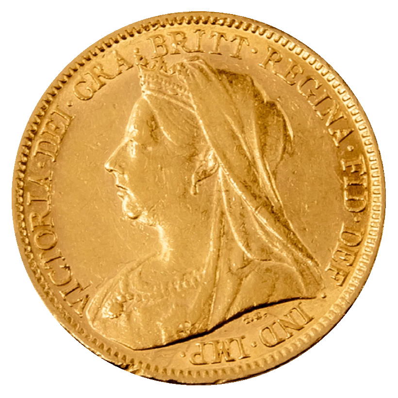 1 Pound Victoria England (7.99 gr)