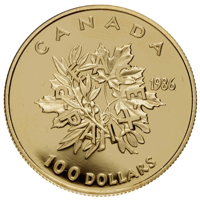 100 Dollar Canada (16.96 gr)