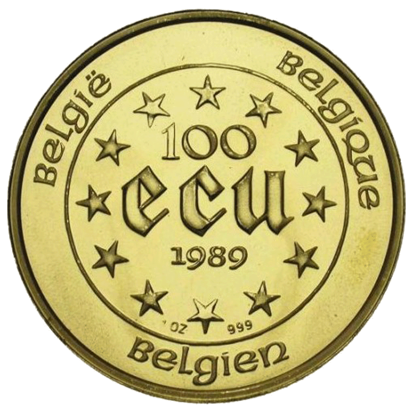 100 ECU België (31,1 gr)