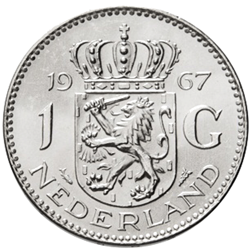 Zilveren Gulden (6.5 gr)