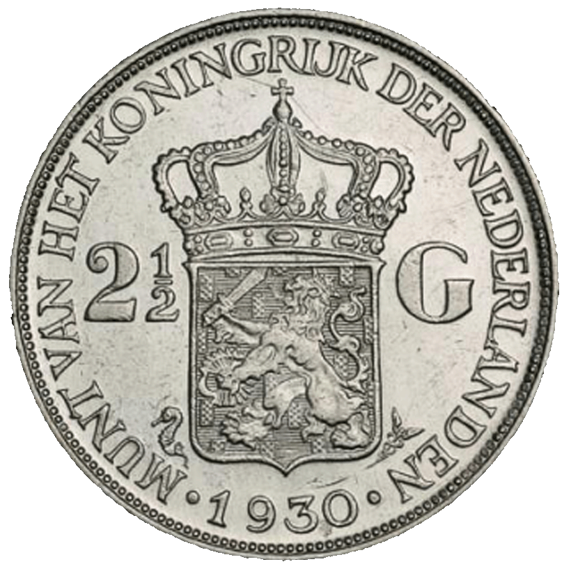 Zilveren Rijksdaalder (25 gr)